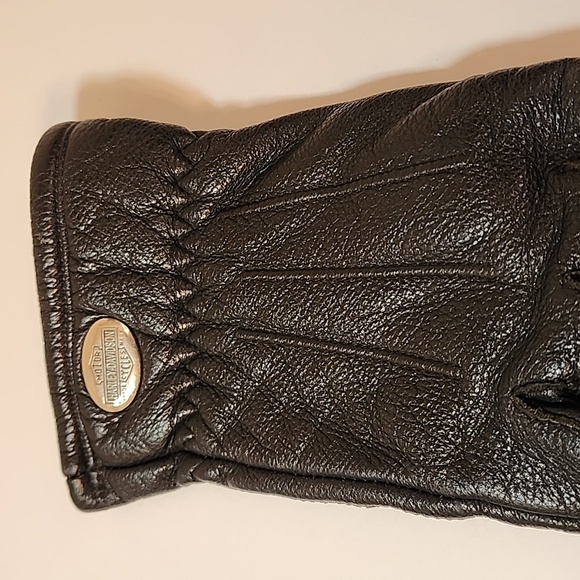 Harley-Davidson Black Leather Gloves - Picture 6 of 10